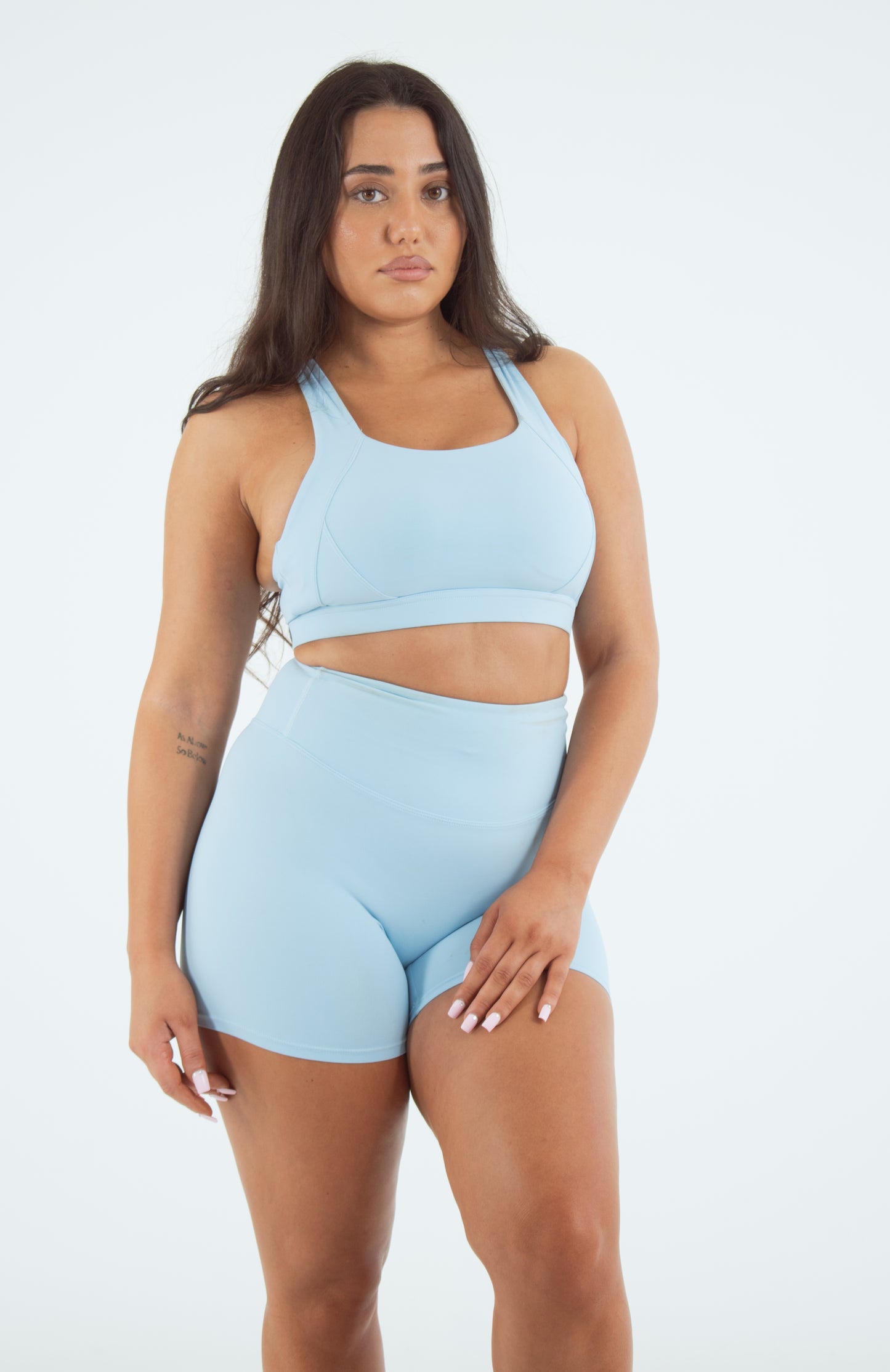 Baby Blue Short Set