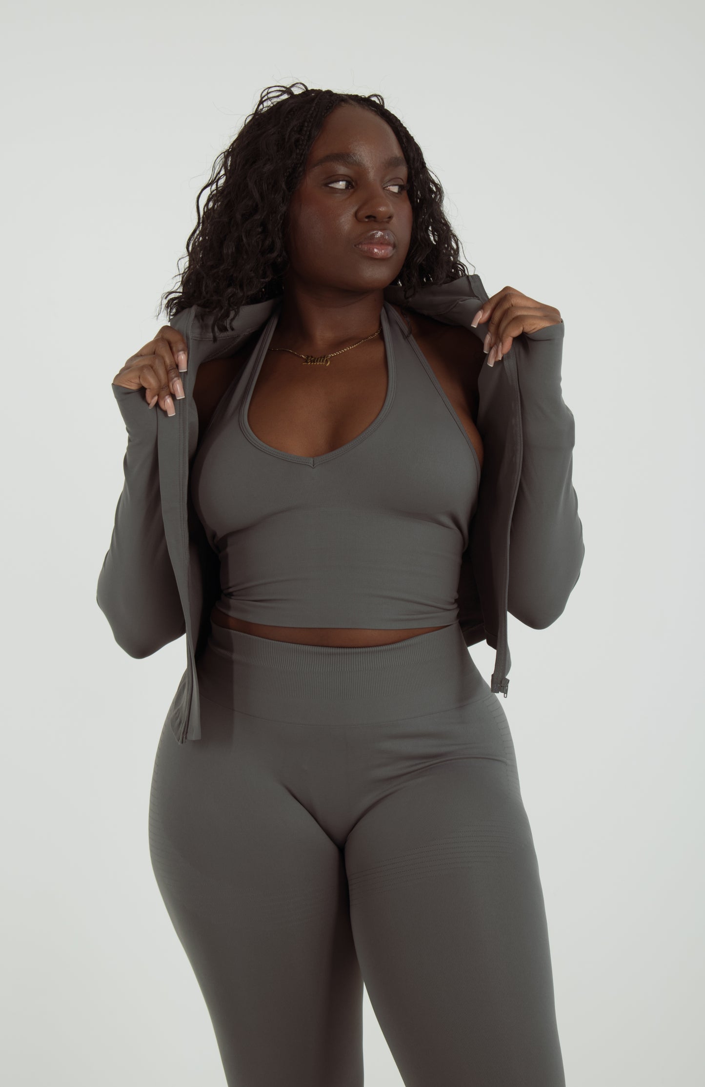 Charcoal Grey 3 Piece Set