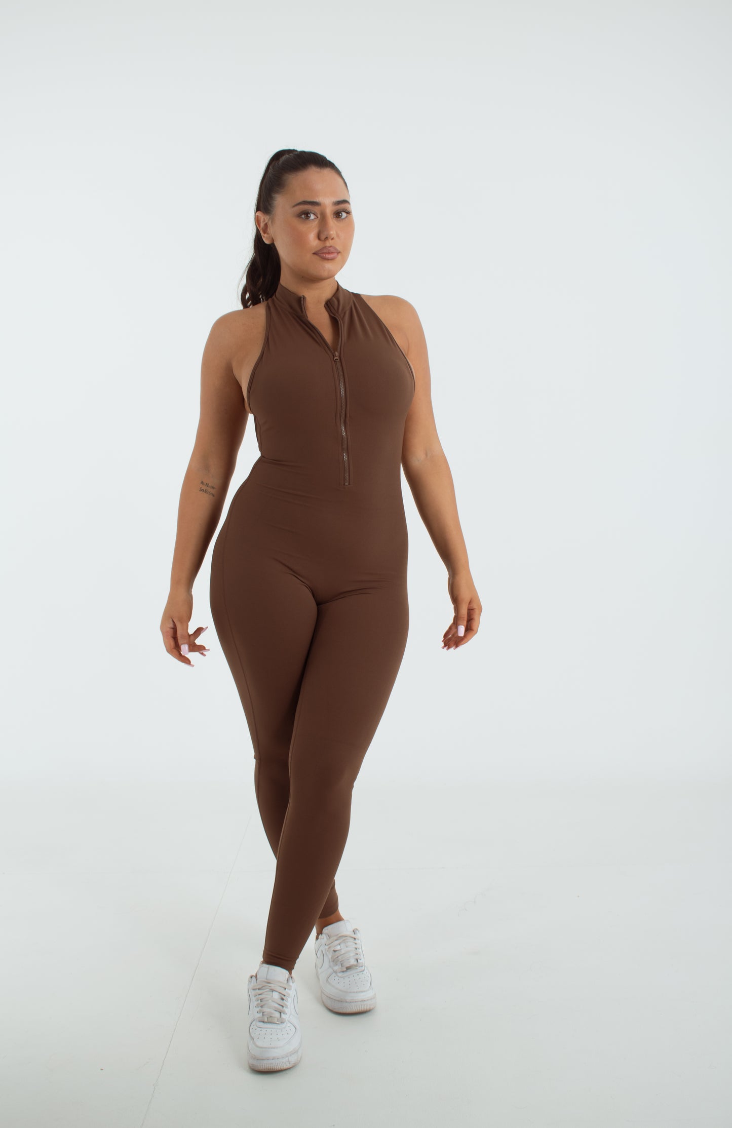 Cocoa Brown Jumpsuit