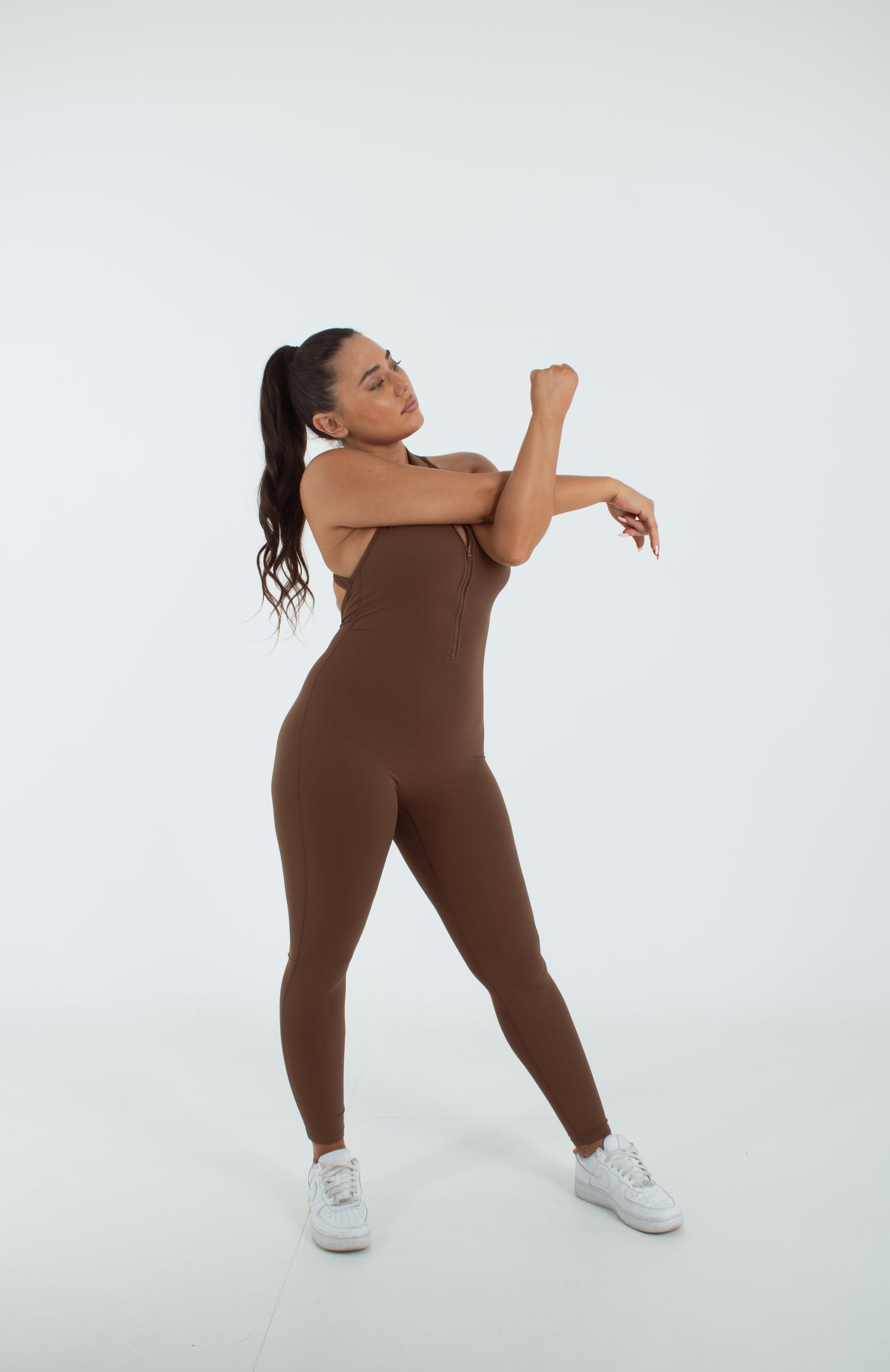 Cocoa Brown Jumpsuit