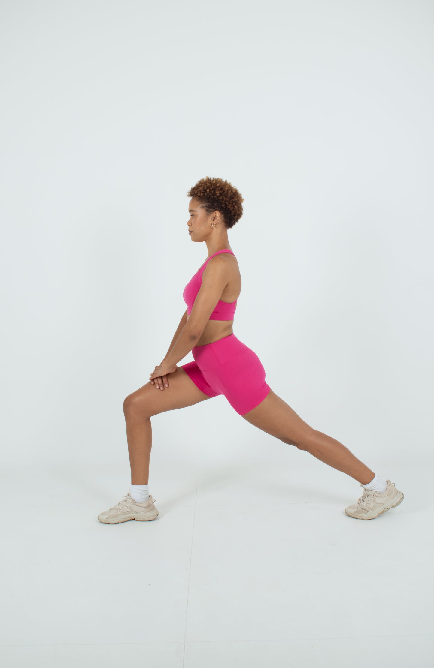 Spicy Hot Pink Short Set