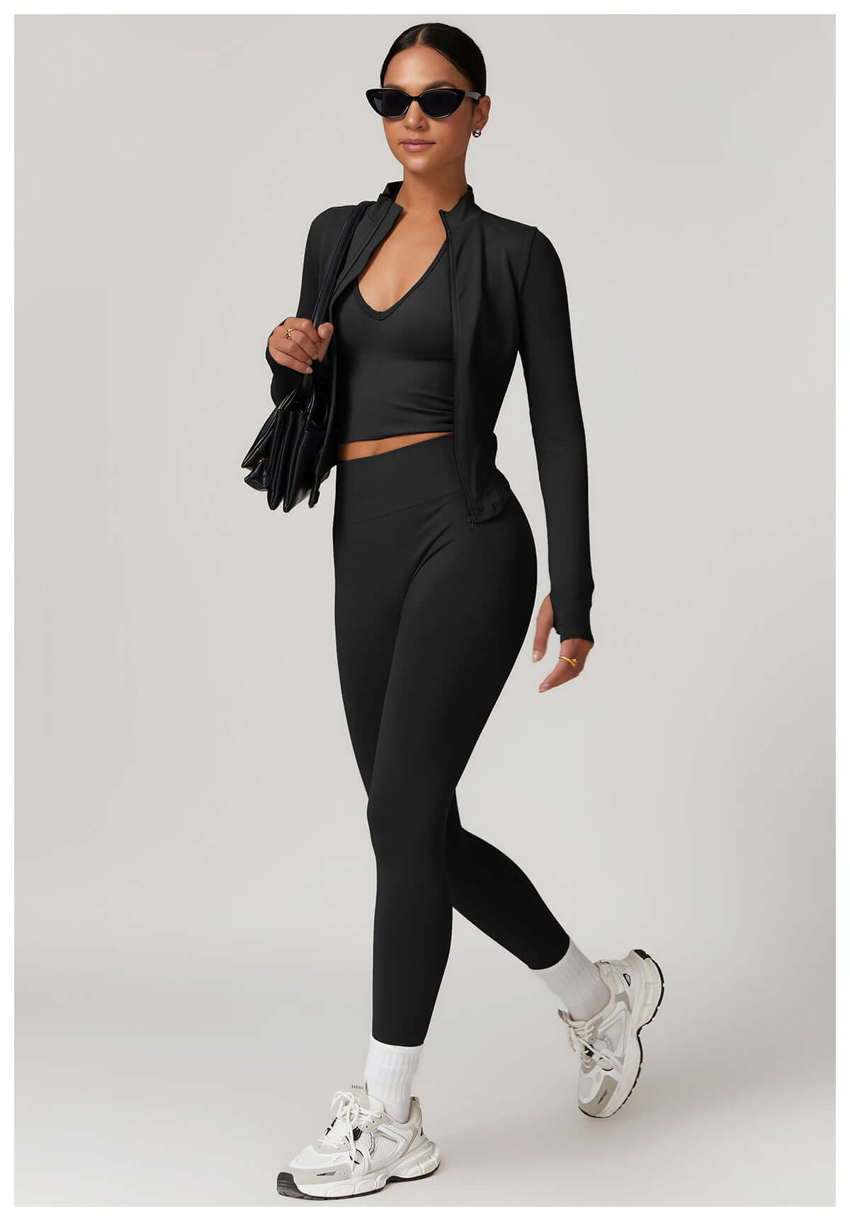 Jet Black 3 Piece Set